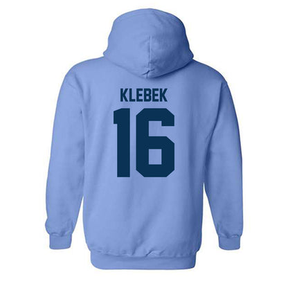 Old Dominion - NCAA Women's Soccer : Laura Klebek - Classic Shersey Hooded Sweatshirt-1