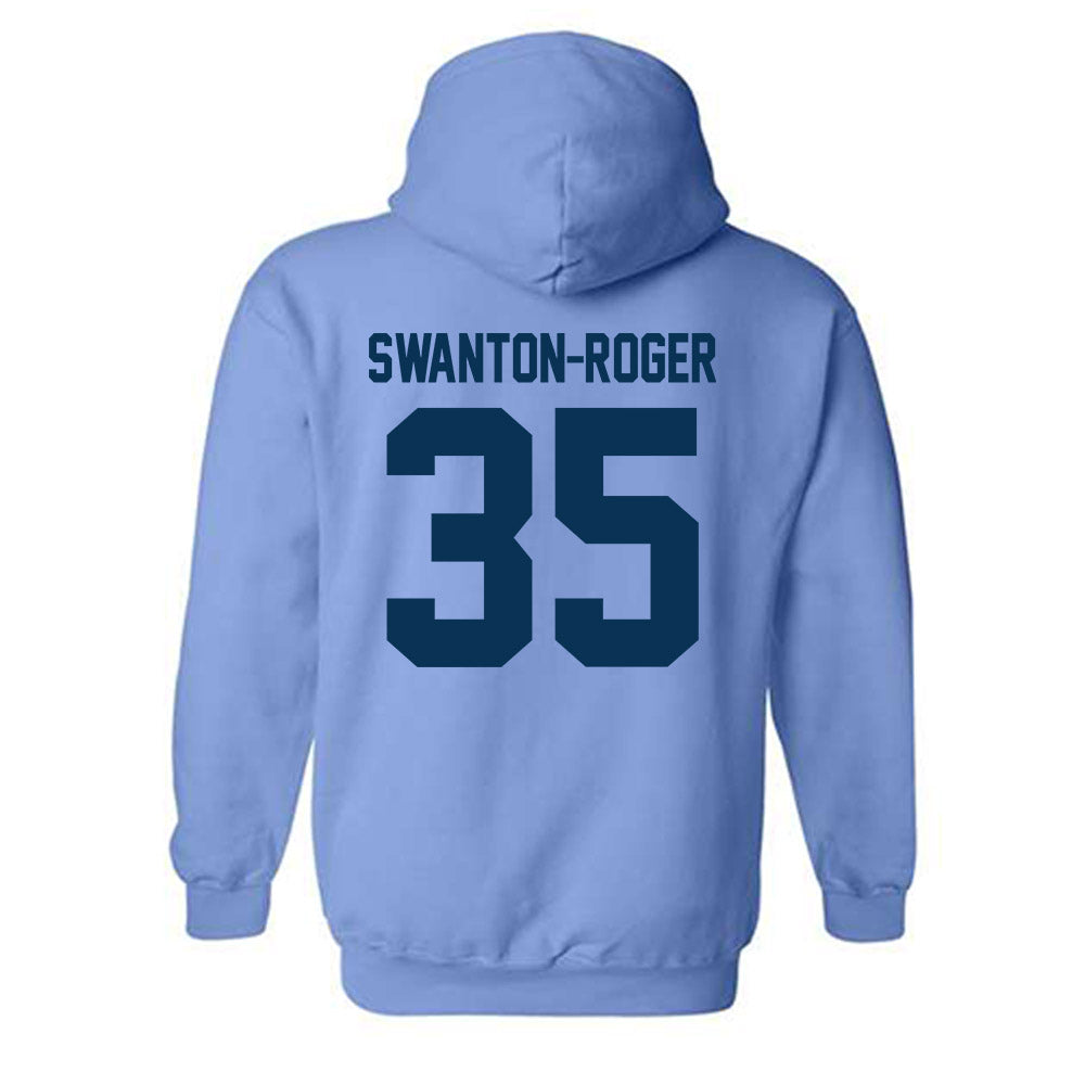 Old Dominion - NCAA Men's Basketball : Caelum Swanton-Rodger - Classic Shersey Hooded Sweatshirt