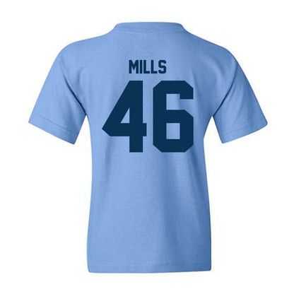 Old Dominion - NCAA Football : Edward Mills - Classic Shersey Youth T-Shirt-1