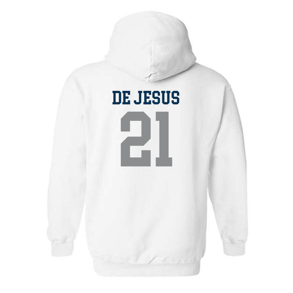 Old Dominion - NCAA Women's Volleyball : Olivia De Jesus - Classic Shersey Hooded Sweatshirt-1