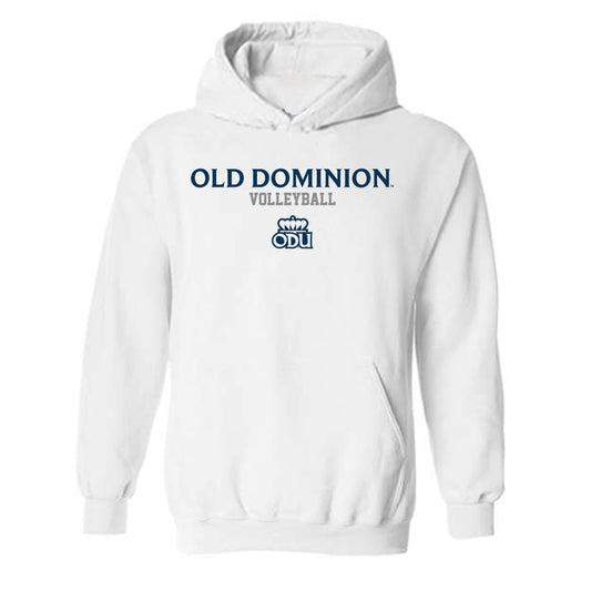 Old Dominion - NCAA Women's Volleyball : Myah Conway - Classic Shersey Hooded Sweatshirt-0