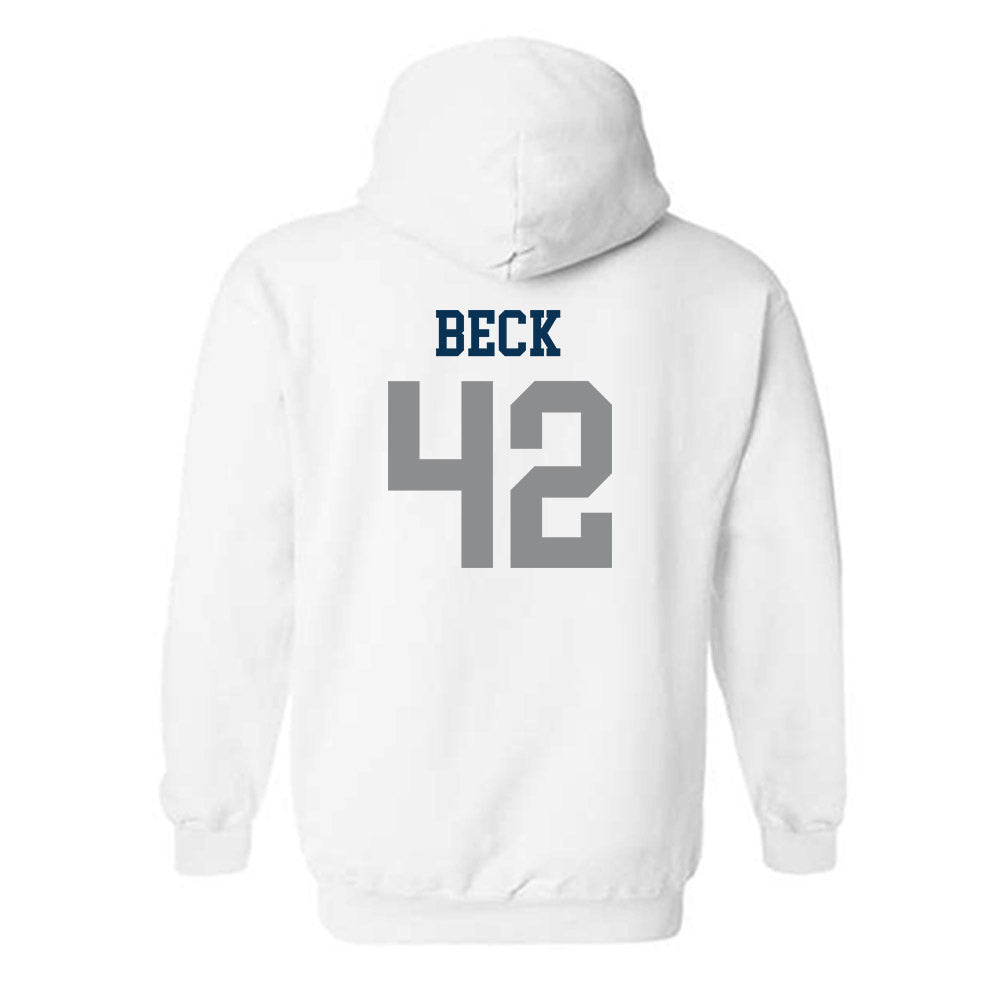 Old Dominion - NCAA Women's Lacrosse : Audrey Beck - Classic Shersey Hooded Sweatshirt-1