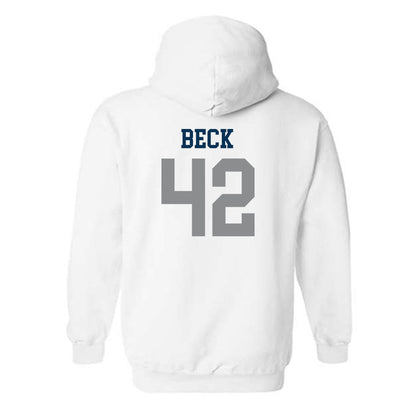 Old Dominion - NCAA Women's Lacrosse : Audrey Beck - Classic Shersey Hooded Sweatshirt-1
