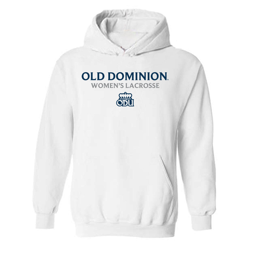 Old Dominion - NCAA Women's Lacrosse : Eleni Yates - Classic Shersey Hooded Sweatshirt-0
