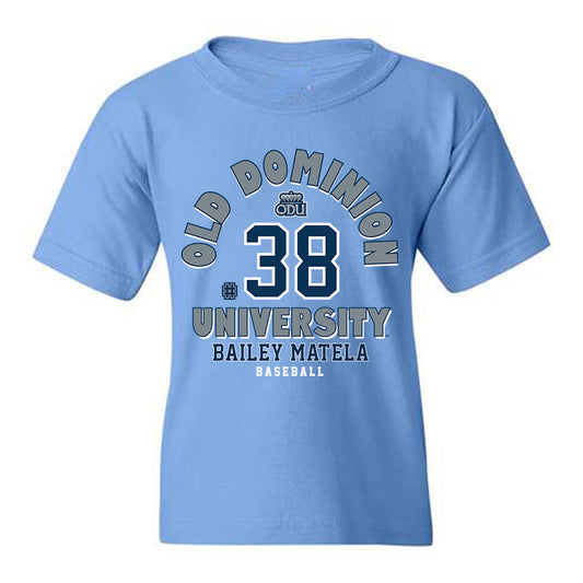 Old Dominion - NCAA Baseball : Bailey Matela - Youth T-Shirt Fashion Shersey