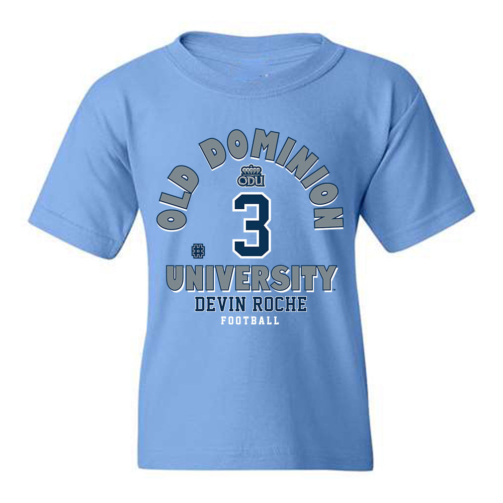 Old Dominion - NCAA Football : Devin Roche - Youth T-Shirt