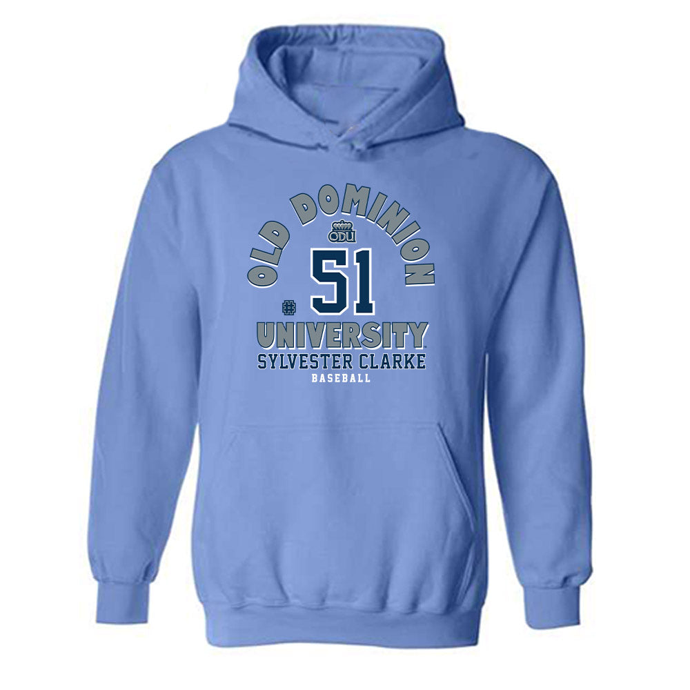 Old Dominion - NCAA Baseball : Sylvester Clarke - Hooded Sweatshirt