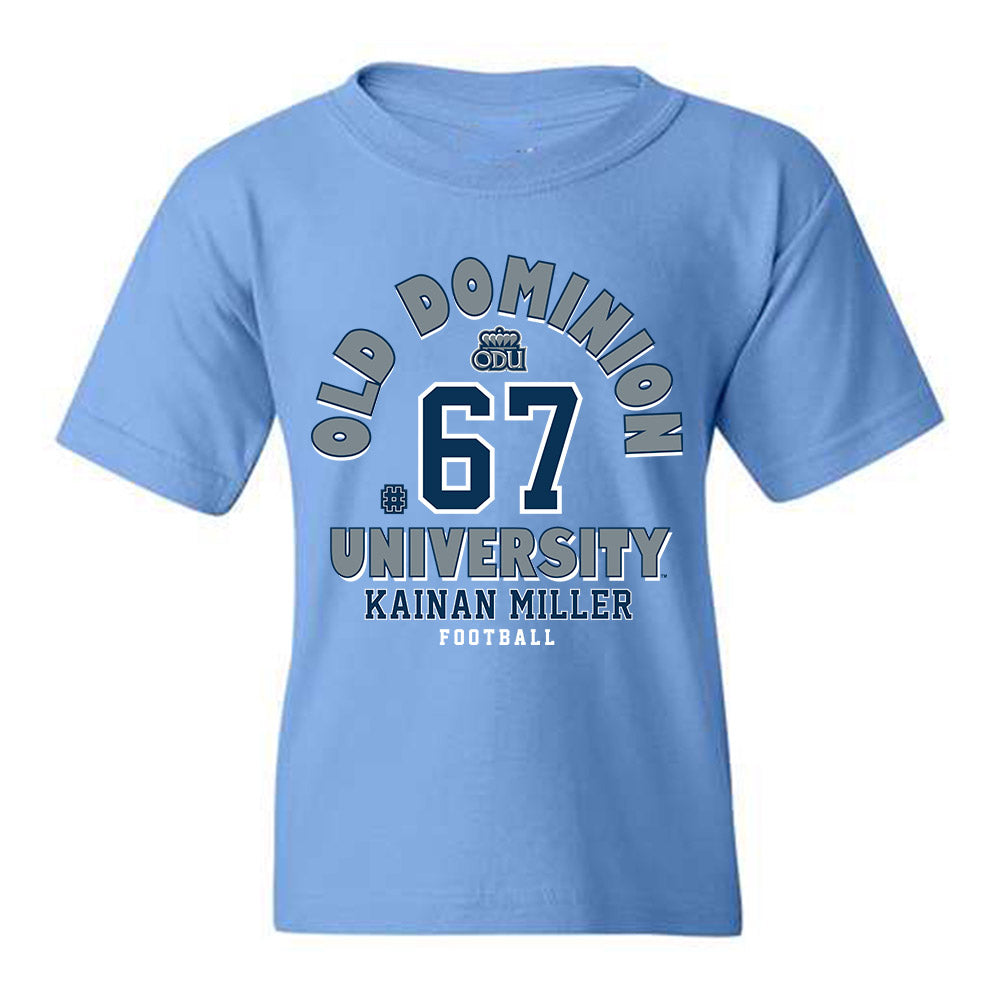 Old Dominion - NCAA Football : Kainan Miller - Youth T-Shirt