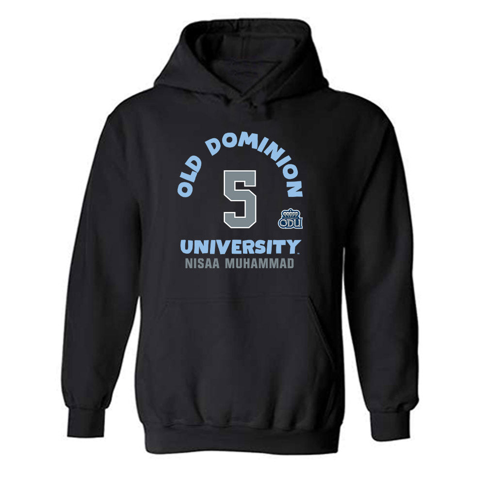 Old Dominion - NCAA Women's Basketball : Nisaa Muhammad - Fashion Shersey Hooded Sweatshirt