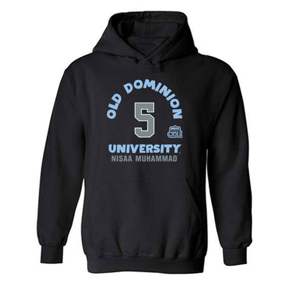 Old Dominion - NCAA Women's Basketball : Nisaa Muhammad - Fashion Shersey Hooded Sweatshirt