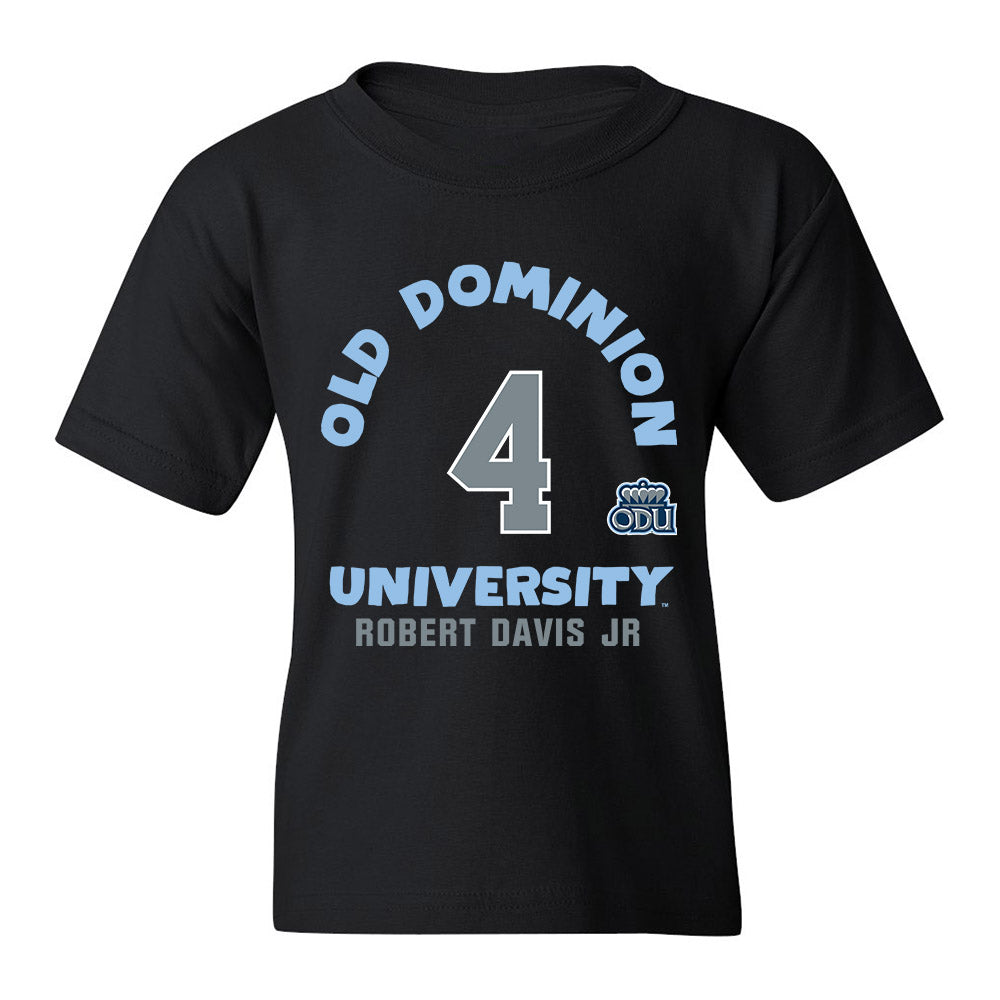 Old Dominion - NCAA Men's Basketball : Robert Davis Jr - Fashion Shersey Youth T-Shirt