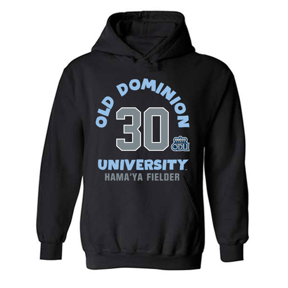 Old Dominion - NCAA Women's Basketball : Hama'ya Fielder - Fashion Shersey Hooded Sweatshirt