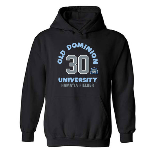 Old Dominion - NCAA Women's Basketball : Hama'ya Fielder - Fashion Shersey Hooded Sweatshirt