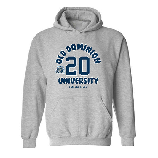 Old Dominion - NCAA Women's Soccer : Cecilia Riggs - Fashion Shersey Hooded Sweatshirt-0