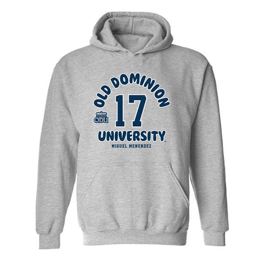 Old Dominion - NCAA Men's Soccer : Miguel Menendez - Fashion Shersey Hooded Sweatshirt-0