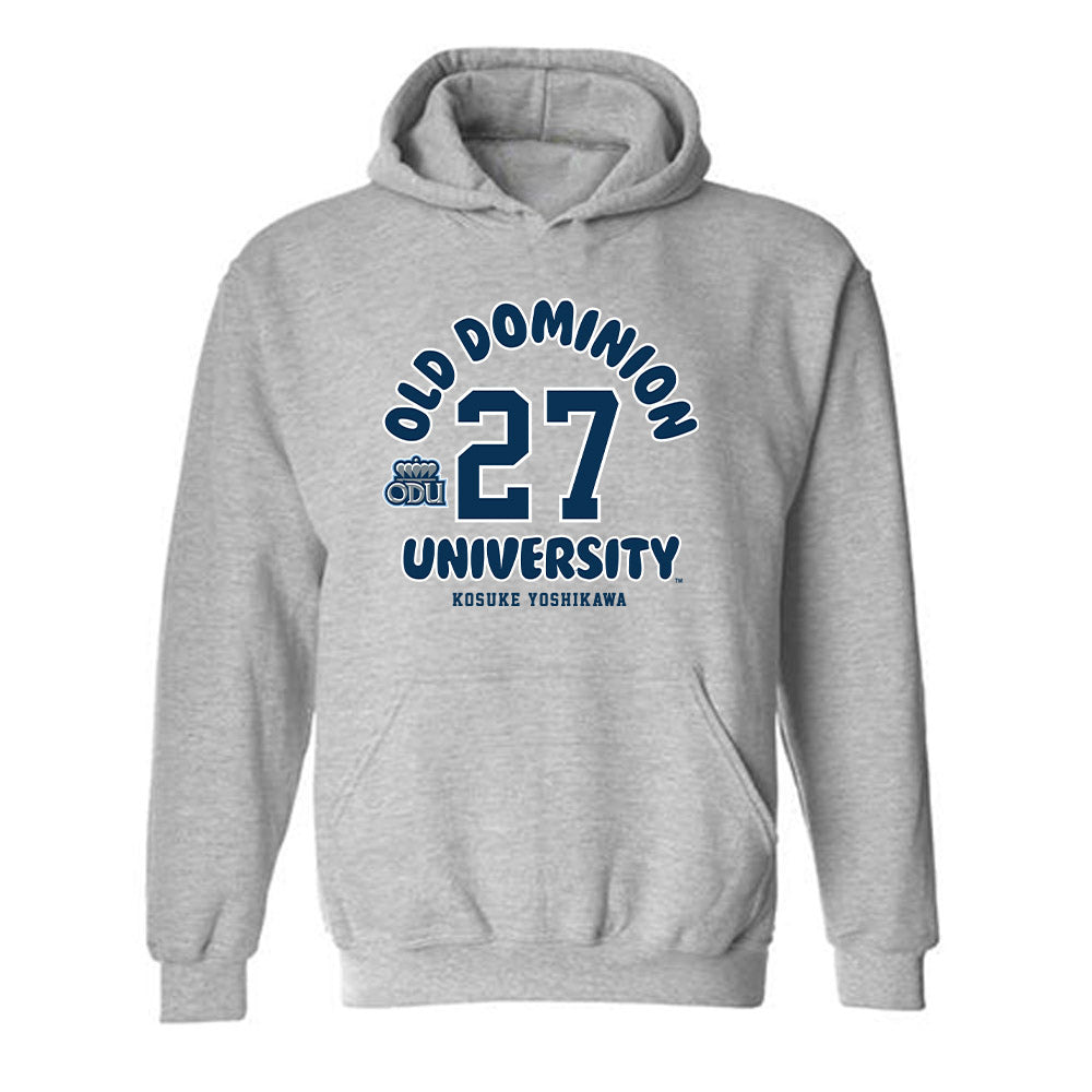 Old Dominion - NCAA Men's Soccer : Kosuke Yoshikawa - Fashion Shersey Hooded Sweatshirt-0