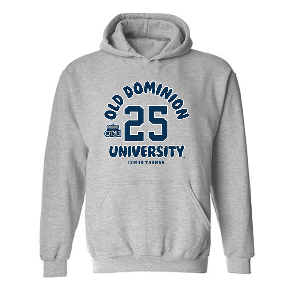 Old Dominion - NCAA Men's Soccer : Conor Thomas - Fashion Shersey Hooded Sweatshirt-0
