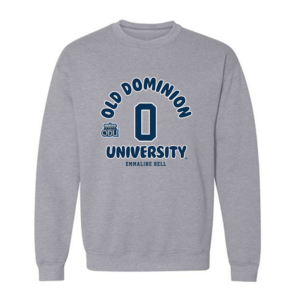 Old Dominion - NCAA Women's Soccer : Emmaline Bell - Fashion Shersey Crewneck Sweatshirt-0