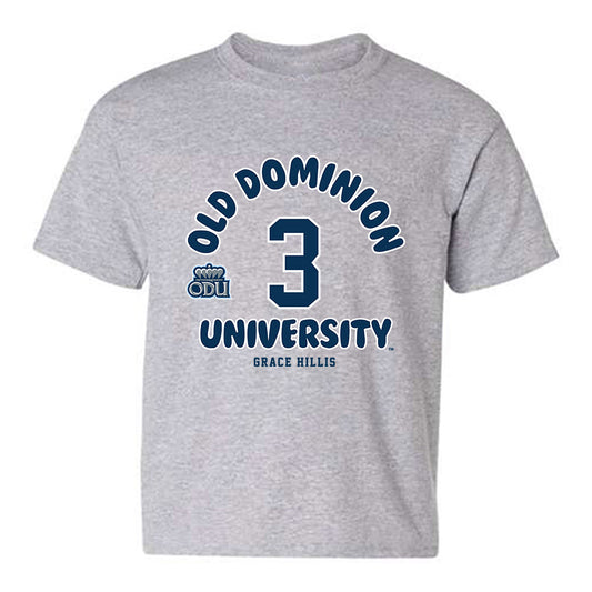 Old Dominion - NCAA Women's Soccer : Grace Hillis - Fashion Shersey Youth T-Shirt-0