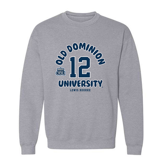 Old Dominion - NCAA Men's Soccer : Lewis Rourke - Fashion Shersey Crewneck Sweatshirt-0