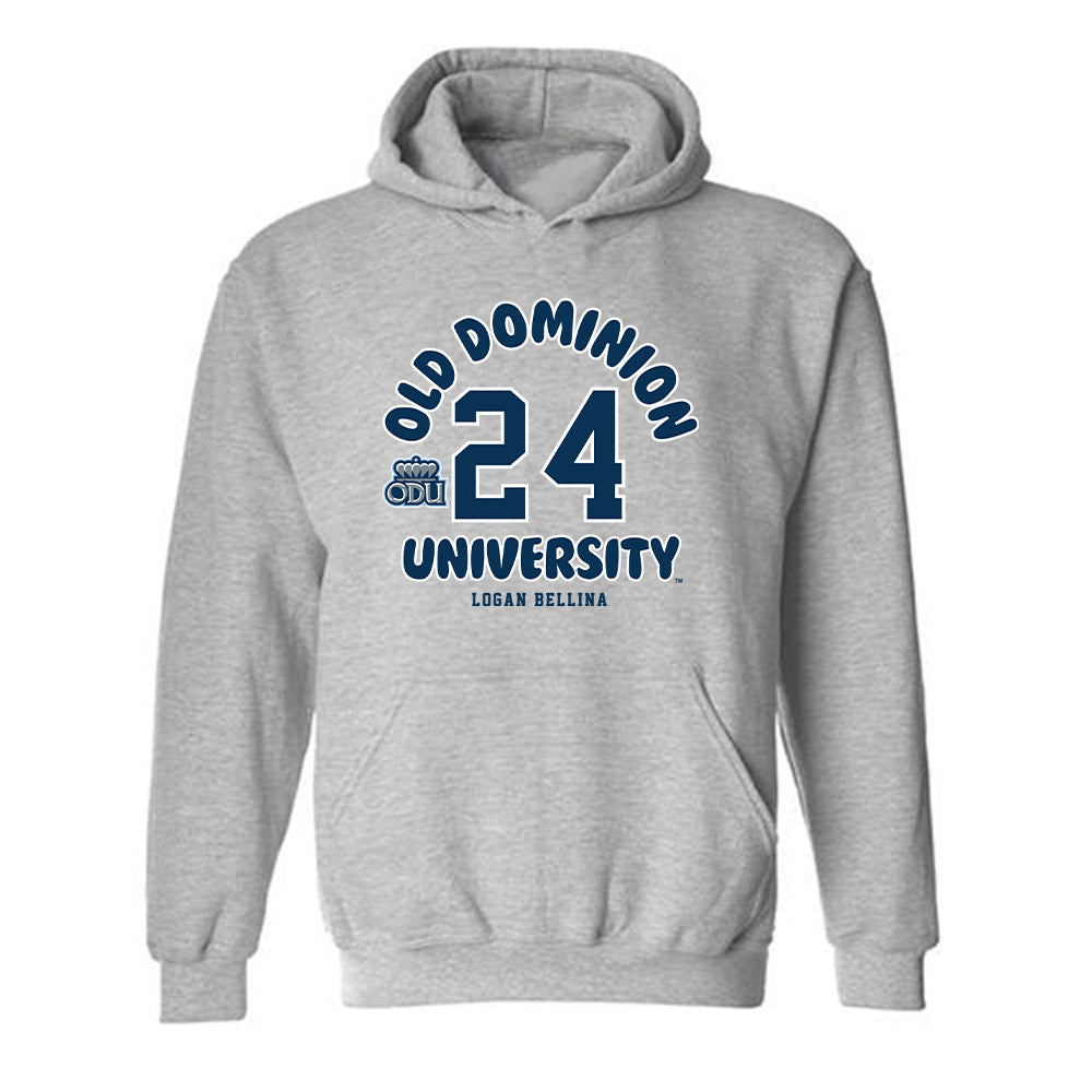 Old Dominion - NCAA Men's Soccer : Logan Bellina - Fashion Shersey Hooded Sweatshirt