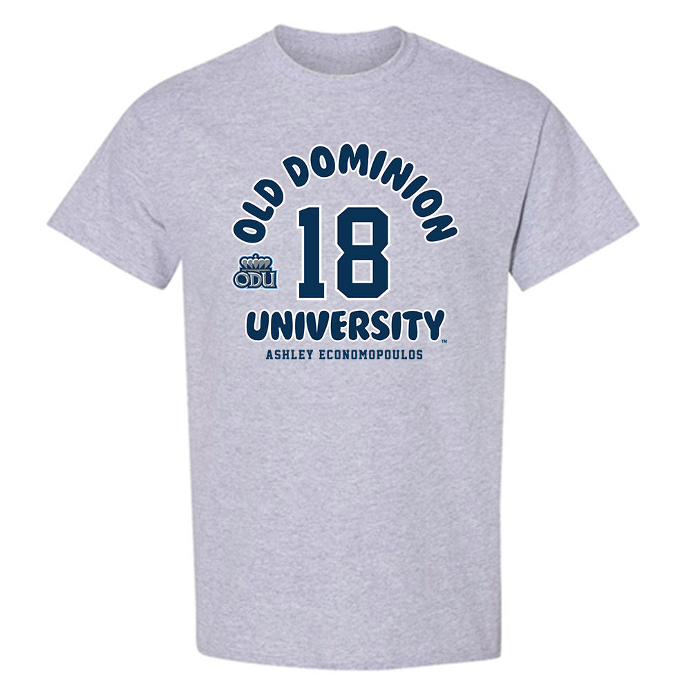 Old Dominion - NCAA Women's Soccer : Ashley Economopoulos - Fashion Shersey T-Shirt-0