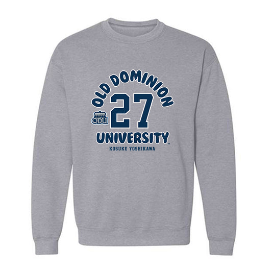 Old Dominion - NCAA Men's Soccer : Kosuke Yoshikawa - Fashion Shersey Crewneck Sweatshirt-0