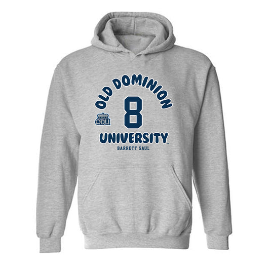 Old Dominion - NCAA Men's Soccer : Barrett Saul - Fashion Shersey Hooded Sweatshirt-0