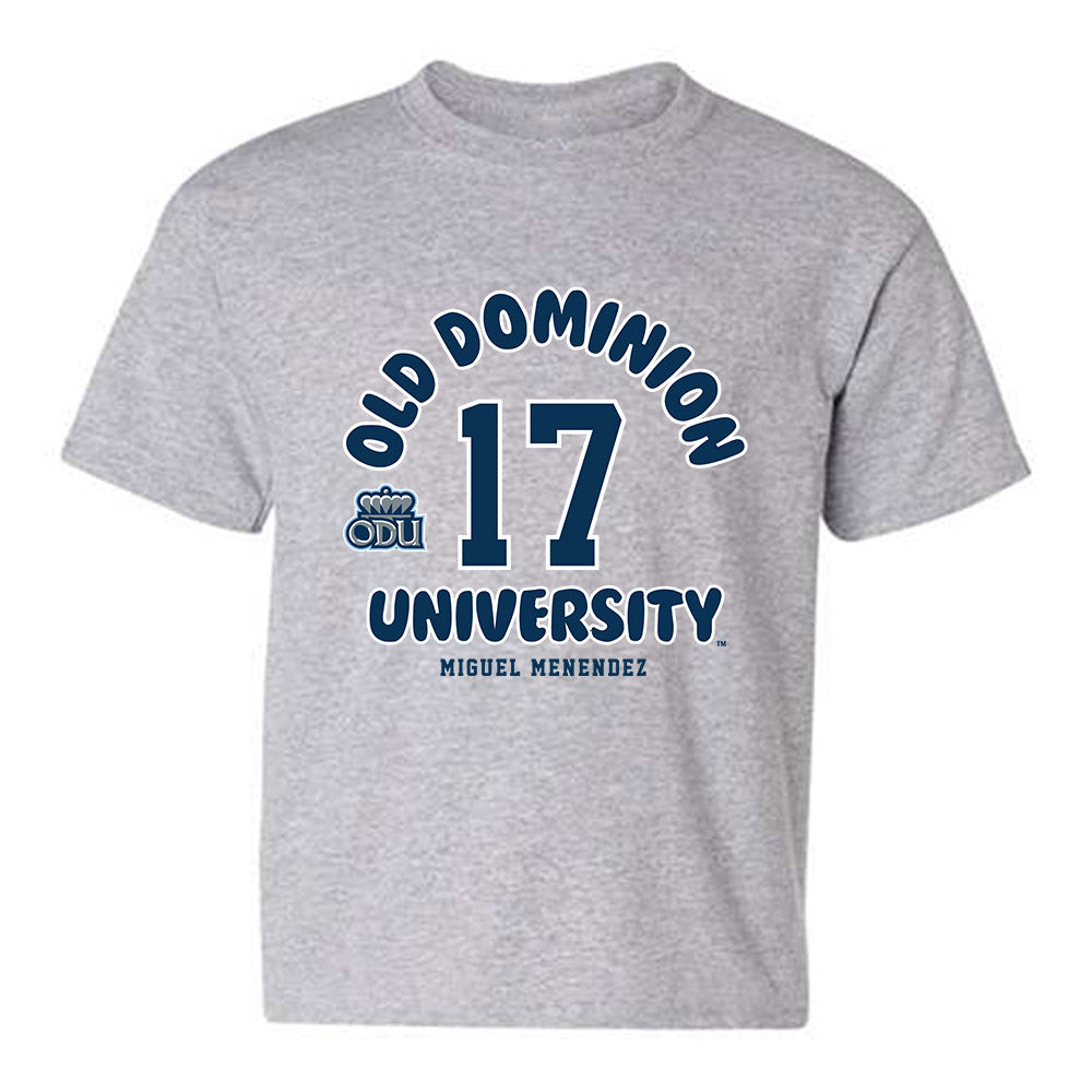 Old Dominion - NCAA Men's Soccer : Miguel Menendez - Fashion Shersey Youth T-Shirt-0