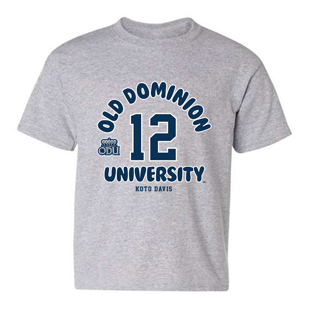 Old Dominion - NCAA Women's Soccer : Koto Davis - Fashion Shersey Youth T-Shirt-0