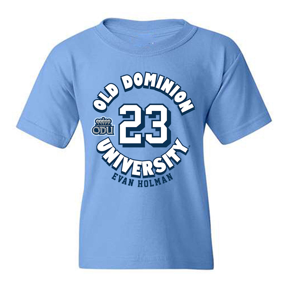 Old Dominion - NCAA Baseball : Evan Holman - Fashion Shersey Youth T-Shirt-0