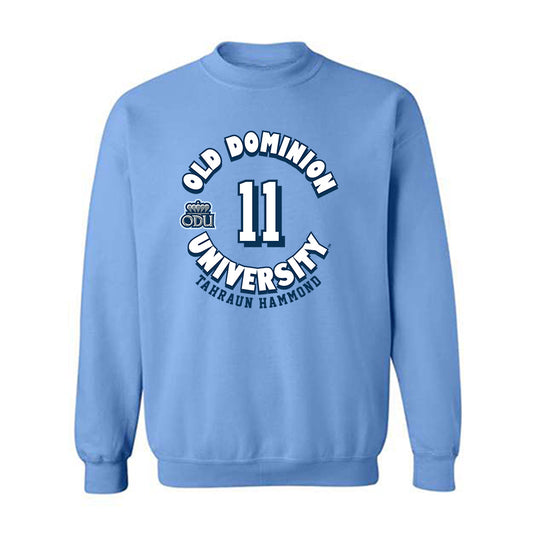 Old Dominion - NCAA Baseball : Tahraun Hammond - Fashion Shersey Crewneck Sweatshirt