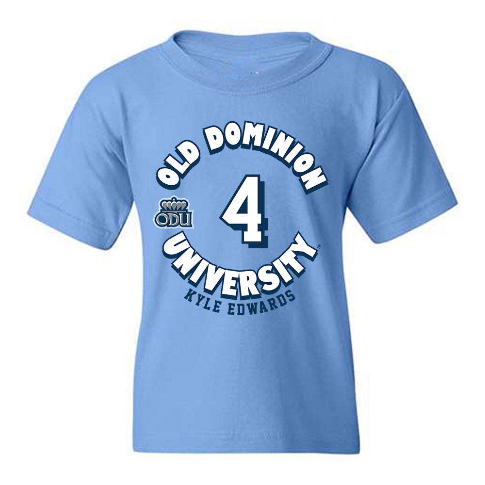 Old Dominion - NCAA Baseball : Kyle Edwards - Fashion Shersey Youth T-Shirt-0