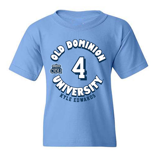 Old Dominion - NCAA Baseball : Kyle Edwards - Fashion Shersey Youth T-Shirt-0
