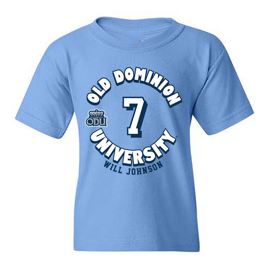Old Dominion - NCAA Baseball : Will Johnson - Fashion Shersey Youth T-Shirt-0