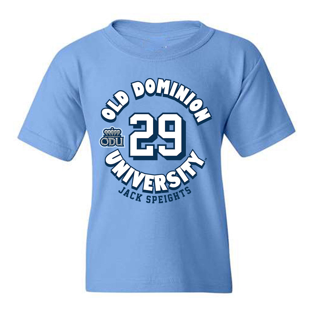 Old Dominion - NCAA Baseball : Jack Speights - Youth T-Shirt