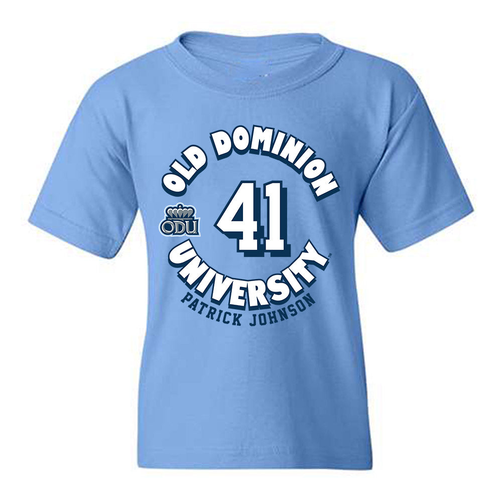 Old Dominion - NCAA Baseball : Patrick Johnson - Fashion Shersey Youth T-Shirt-0
