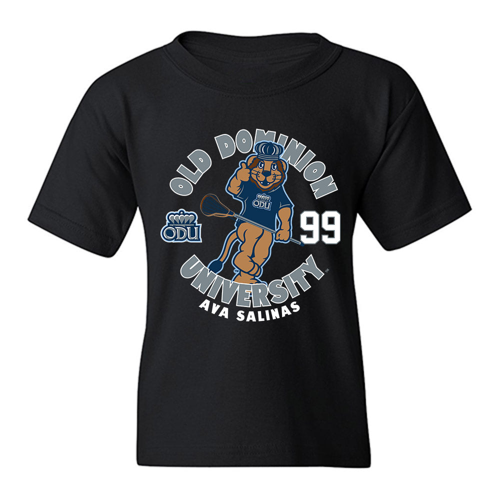 Old Dominion - NCAA Women's Lacrosse : Ava Salinas - Fashion Shersey Youth T-Shirt-0