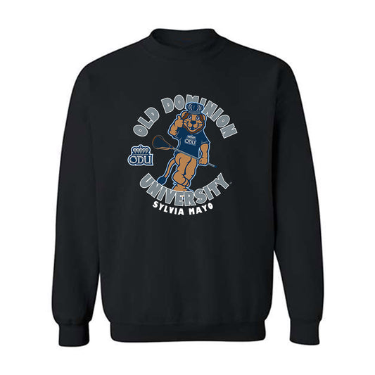 Old Dominion - NCAA Women's Lacrosse : Sylvia Mayo - Fashion Shersey Crewneck Sweatshirt