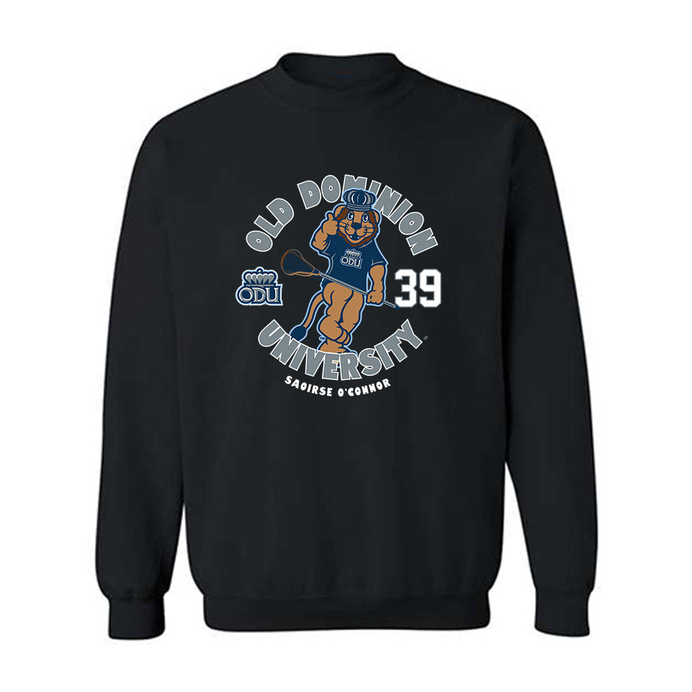 Old Dominion - NCAA Women's Lacrosse : Saoirse O'Connor - Fashion Shersey Crewneck Sweatshirt