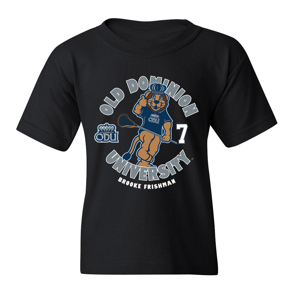 Old Dominion - NCAA Women's Lacrosse : Brooke Frishman - Fashion Shersey Youth T-Shirt