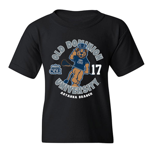 Old Dominion - NCAA Women's Lacrosse : Aryanna Branch - Fashion Shersey Youth T-Shirt-0