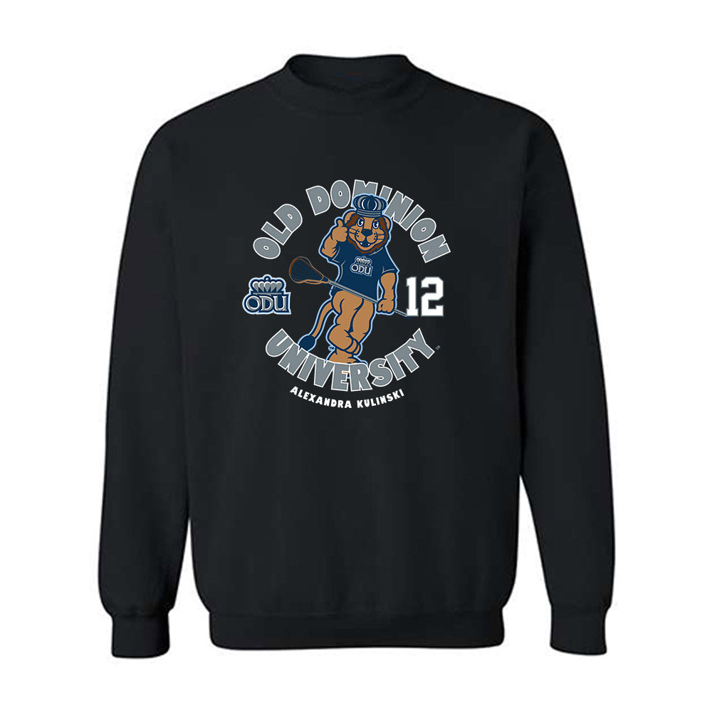 Old Dominion - NCAA Women's Lacrosse : Alexandra Kulinski - Fashion Shersey Crewneck Sweatshirt