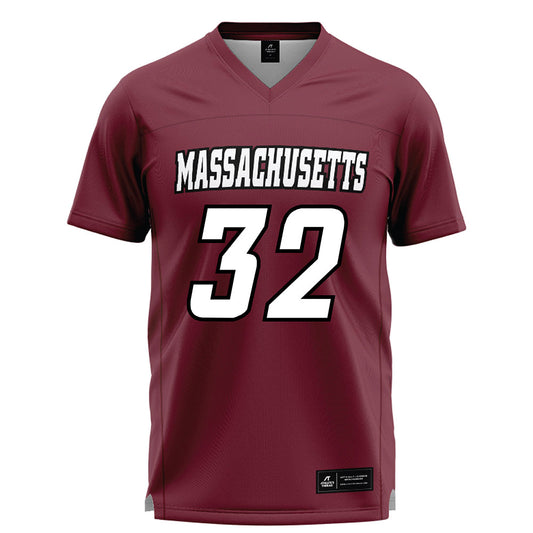 UMass - NCAA Men's Lacrosse : TJ Casey - Maroon Lacrosse Jersey