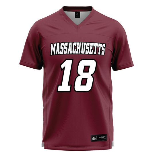 UMass - NCAA Men's Lacrosse : Cam Chambers - Maroon Lacrosse Jersey -0