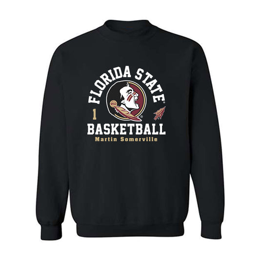 FSU - NCAA Men's Basketball : Martin Somerville - Classic Fashion Shersey Crewneck Sweatshirt-0