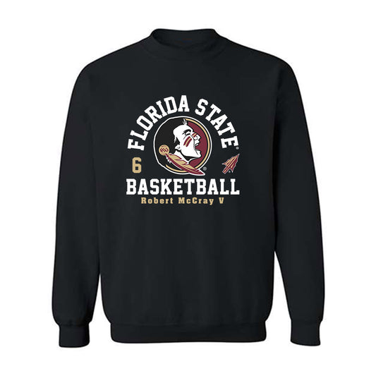 FSU - NCAA Men's Basketball : Robert McCray V - Classic Fashion Shersey Crewneck Sweatshirt-0