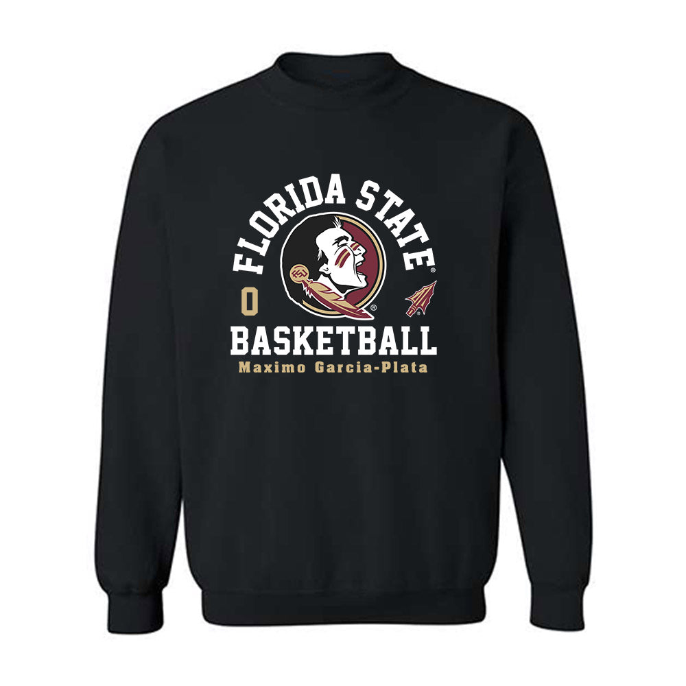 FSU - NCAA Men's Basketball : Maximo Garcia-Plata - Classic Fashion Shersey Crewneck Sweatshirt-0