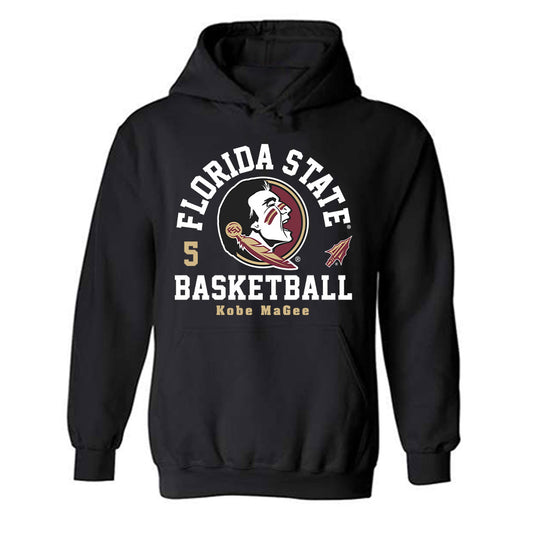 FSU - NCAA Men's Basketball : Kobe MaGee - Classic Fashion Shersey Hooded Sweatshirt-0