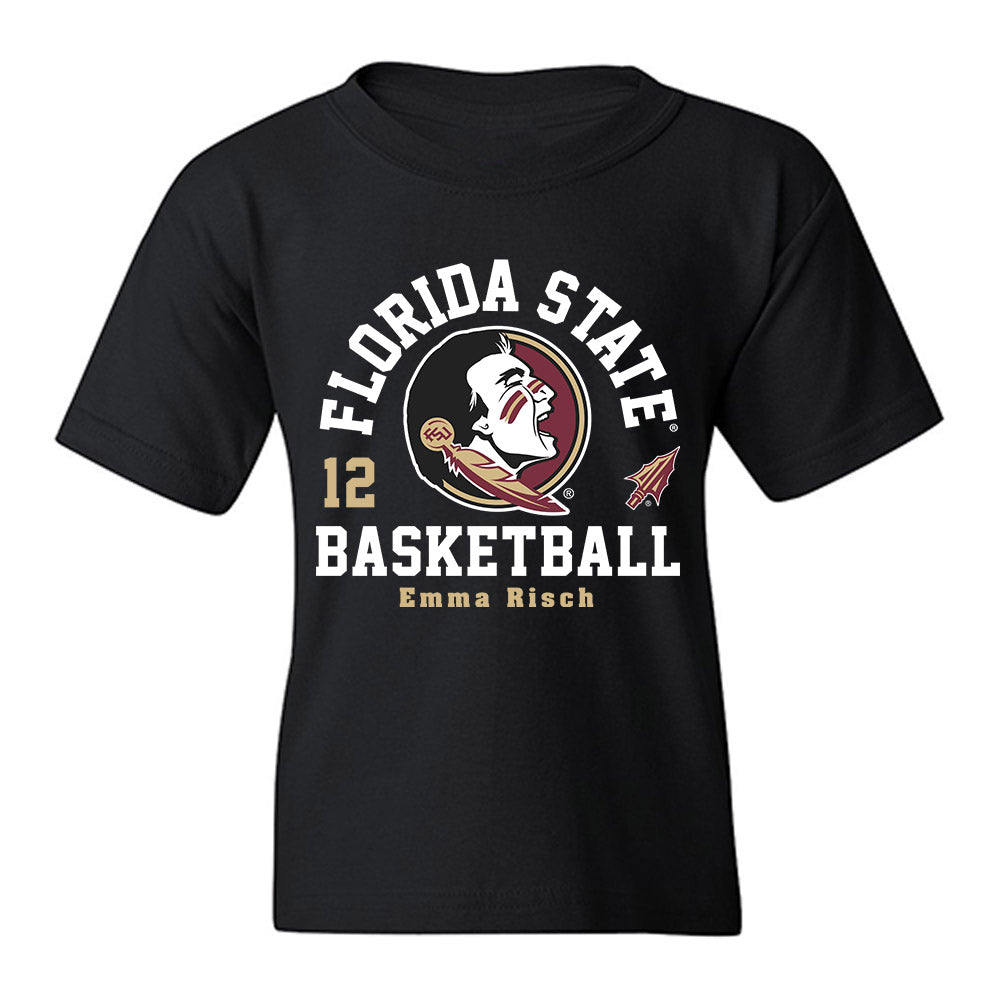 FSU - NCAA Women's Basketball : Emma Risch - Classic Fashion Shersey Youth T-Shirt-0